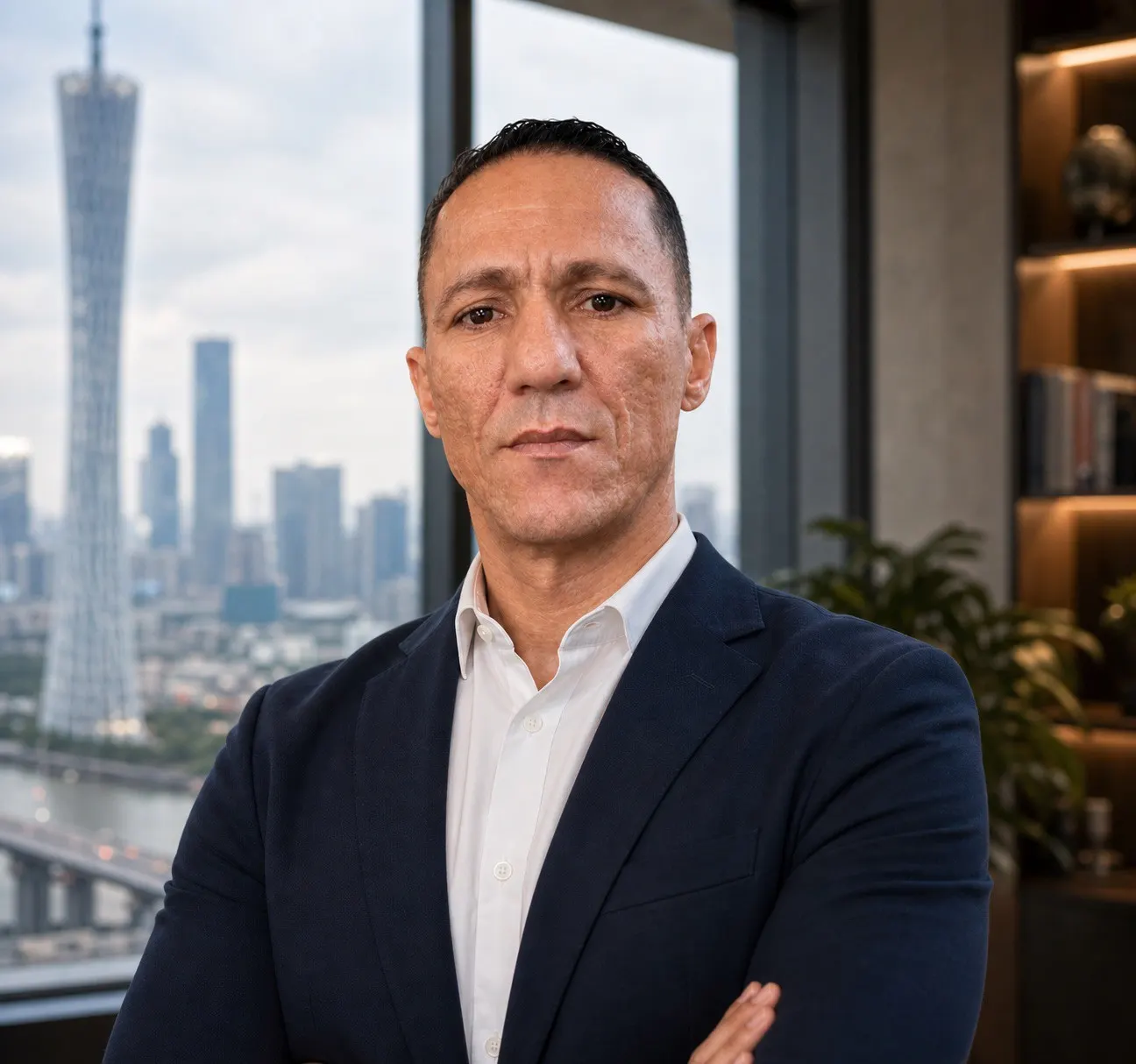 Ahmed Zaki Boumalit, founder of Zed Concept, in Guangzhou